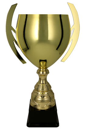 Puchar metalowy złoty BATIKA