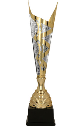 Puchar metalowy złoto-srebrny DRAGO