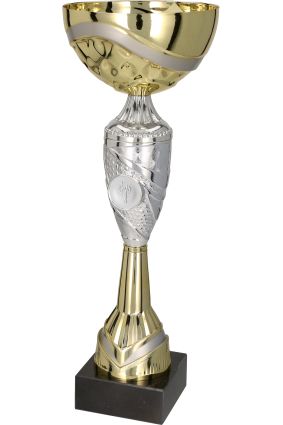 Puchar metalowy złoto-srebrny  RAMIRA T-S