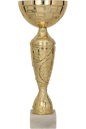 Puchar metalowy złoty TANGA