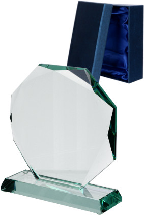 Trofeum szklane z etui